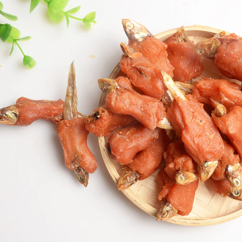 Chicken With Fish Pet Food For Dogs Seafood Dog Training Treats