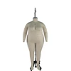Custom size detachable thigh fat woman adjustable dress form plus size