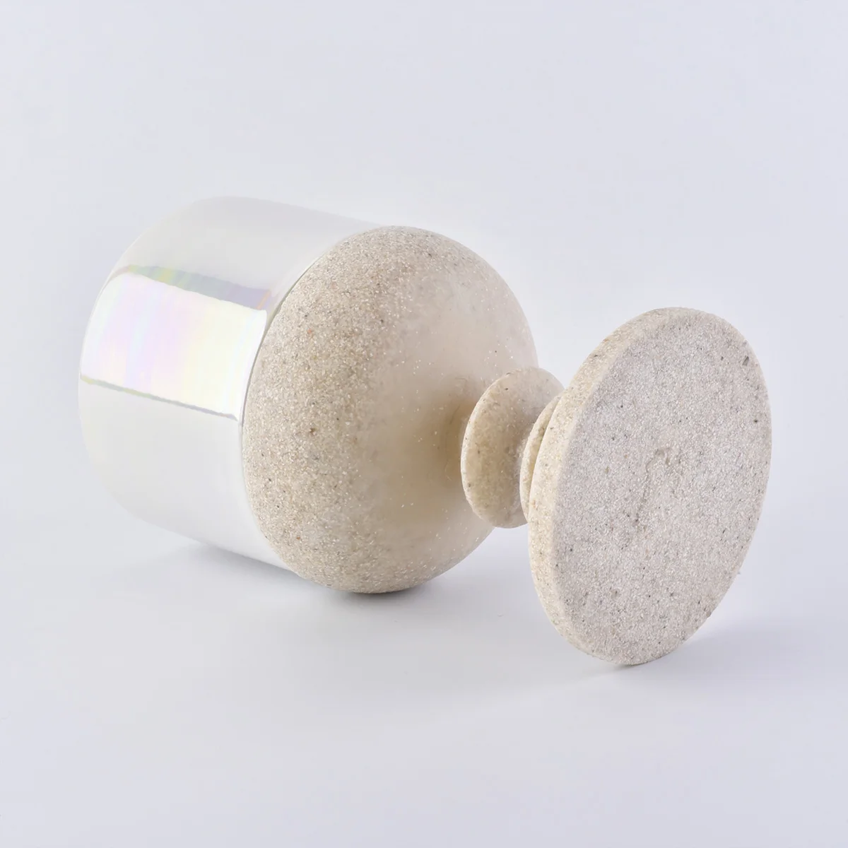 Luxury Christmas Ceramic Candle Holder For Home Decoration