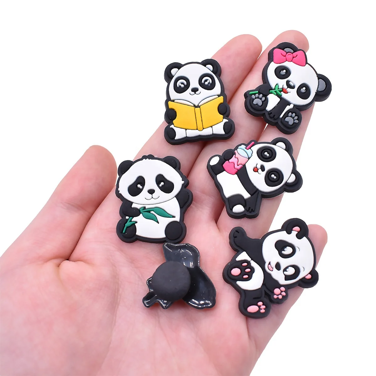 Custom Tom Cat Pvc Shoe Charms Pandas Cartoon Clog Charms Cats Charms ...