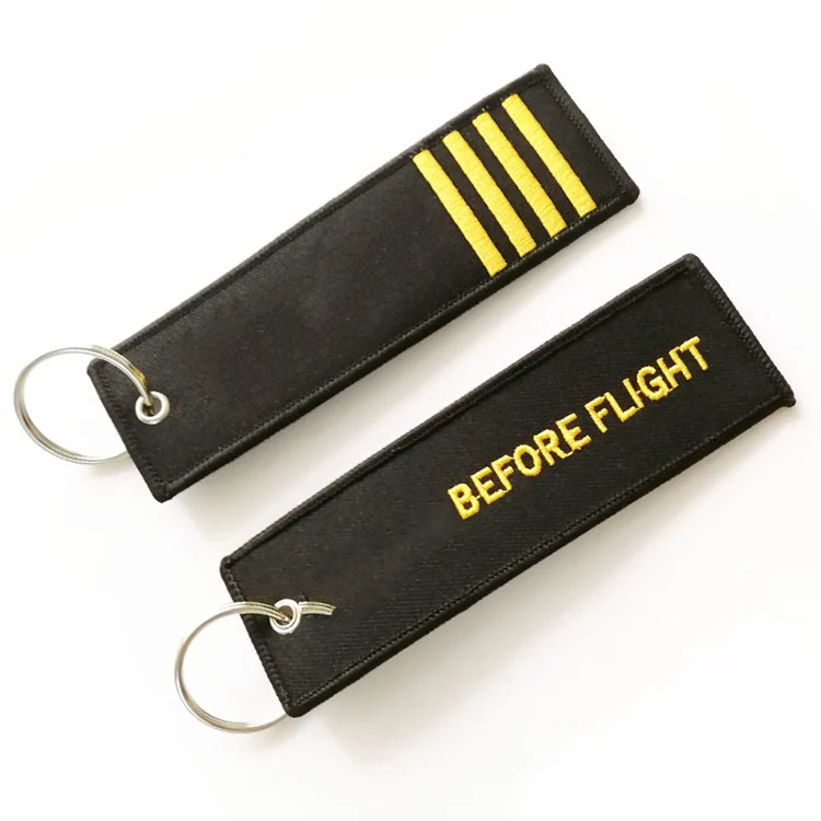 Embroidered keychain 4
