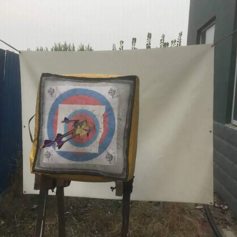 Spg Archery Backstop Netting Compound Recurve Bow And Arrow Set