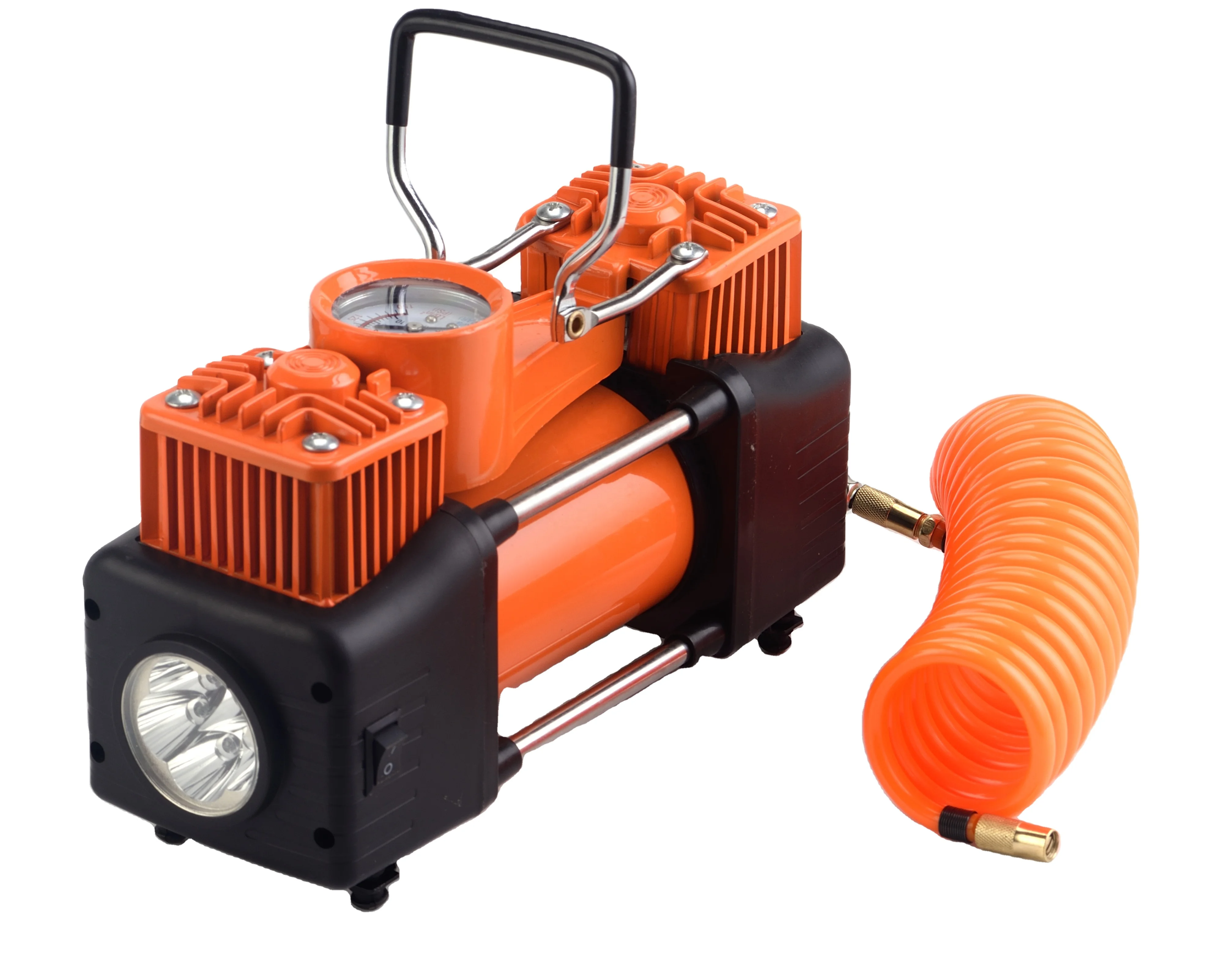 2022 Best Selling Metal Double Cylinder Dc 12 V Air Compressor Car Air 