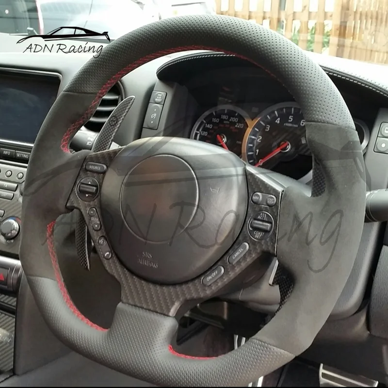 Oem Carbon Fiber Flat Bottom Custom Steering Wheel For Nissan Gtr R32 R33 R34 R35 Buy For Gtr R32 R34 Steering Gtr R35 Product On Alibaba Com