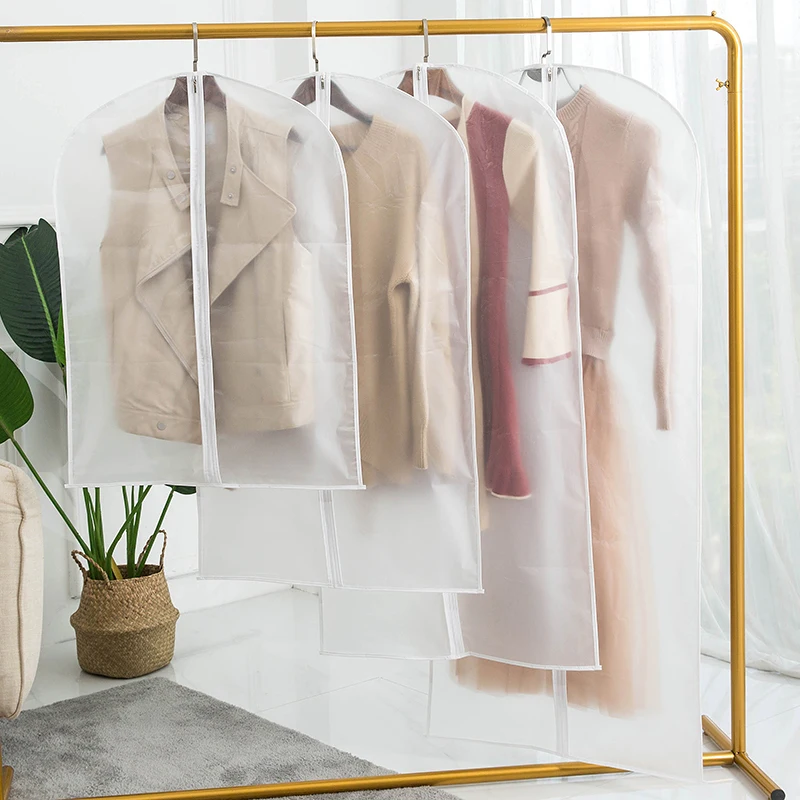 
Storage Travel Suit Covers for Men Clothing dust Cover Dust Bags Cover Dress Bag Hanging Garment Bag 