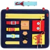 Educational Learning Toys Felt Busy Board for Toddlers Learn to Dress