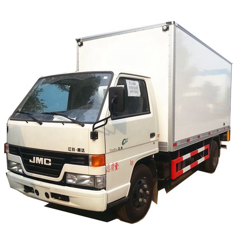 Jmc Insulation Box Truck 5tons/dry Van Box Truck With Diesel Engine 6