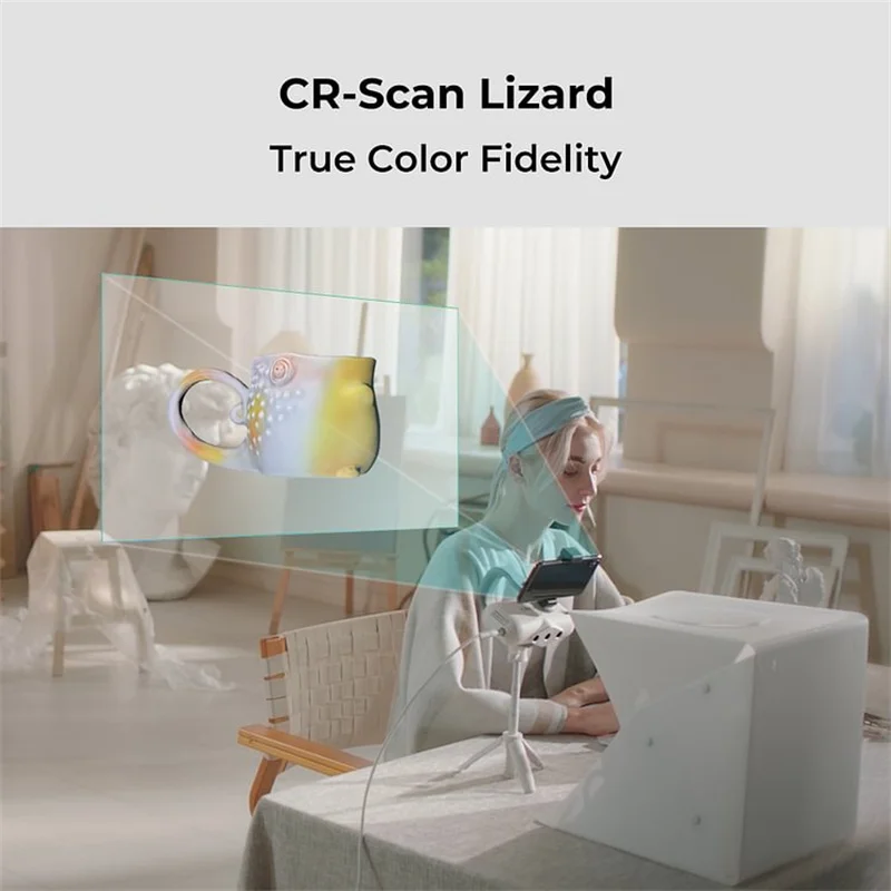 Creality- 3d Scanner Cr Scan Lizard For 3d Printing Handheld,Body Scan ...