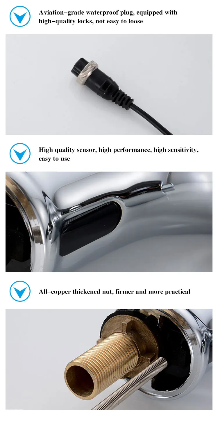 AT-205 good quality brass automatic sensor faucet