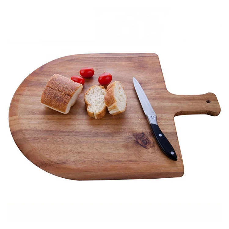 
Rectangle Acacia Wood Pizza Peel Pizzeria Paddle Lifter 
