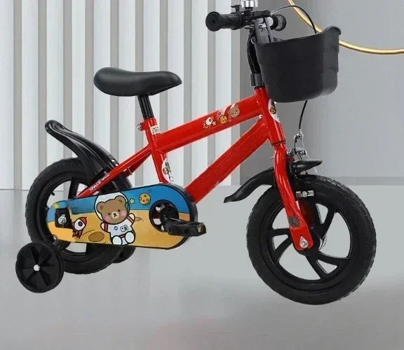 product 12 inch kids bicycle carbon steel frame children cycling bike for 3 8 years boys girls-4