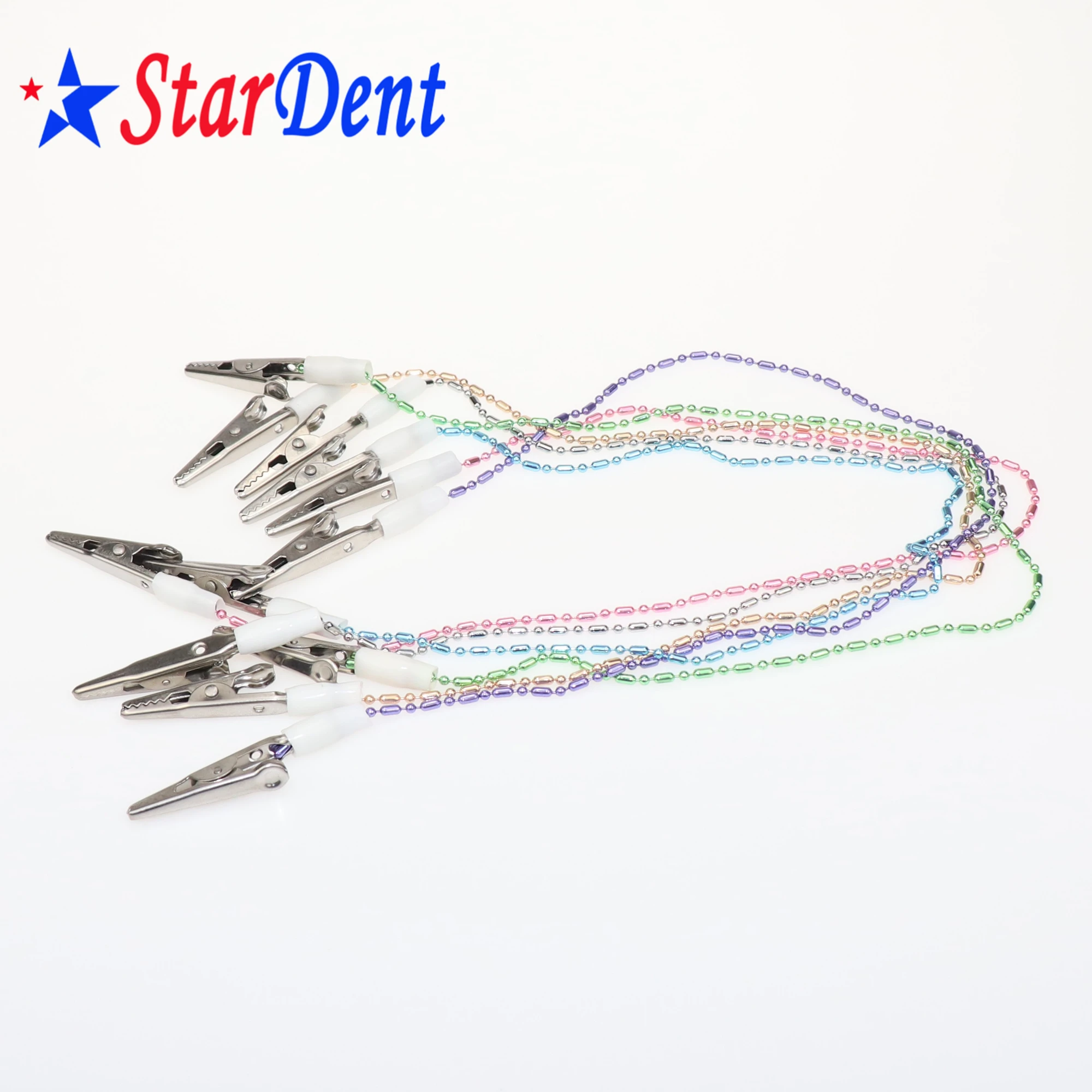 Dental Supply Dental Stainless Steel Material Bib Holder Dental Clips