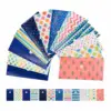 Complete Set of Custom Plastic 12 Budget Cash Envelopes With Snap Closure