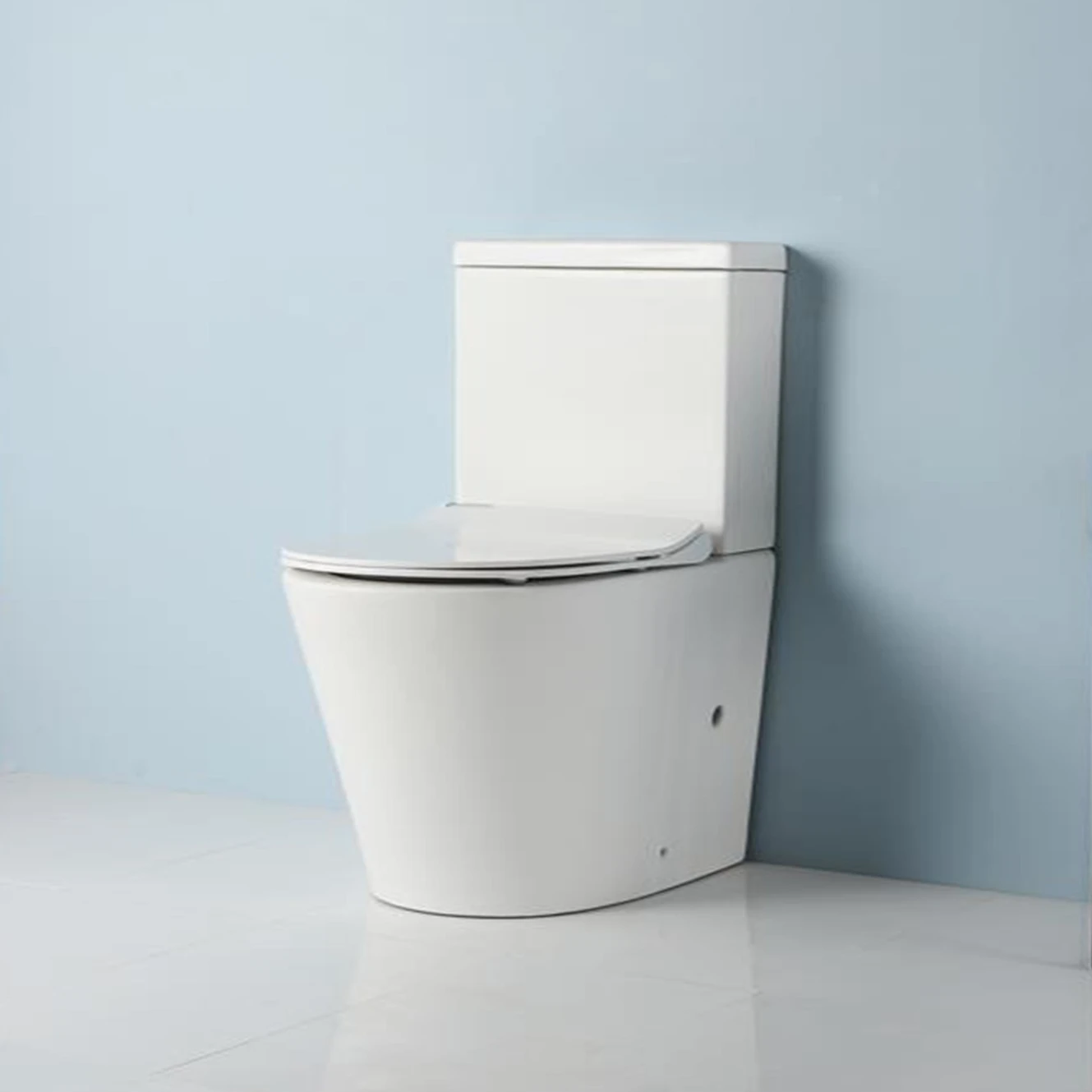 Eco-Friendly Feature Bathroom Ceramic One Piece White Toilet MJ2807