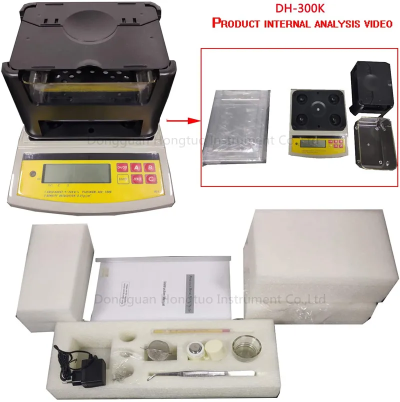 Dh300k Dahometer Gold Purity Test Instrument,Gold And Platinum Density