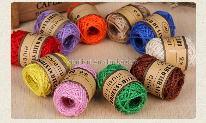 Colorful Jute Twine