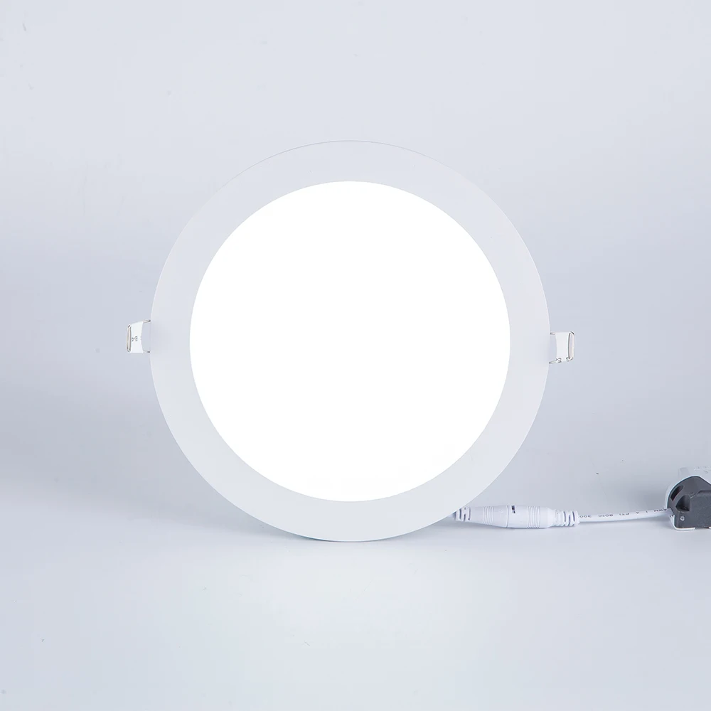 Hot sale Cheap Price OEM ODM SMD 24v DC 18W Led Recessed Slim Ceiling Round LED Panel Light