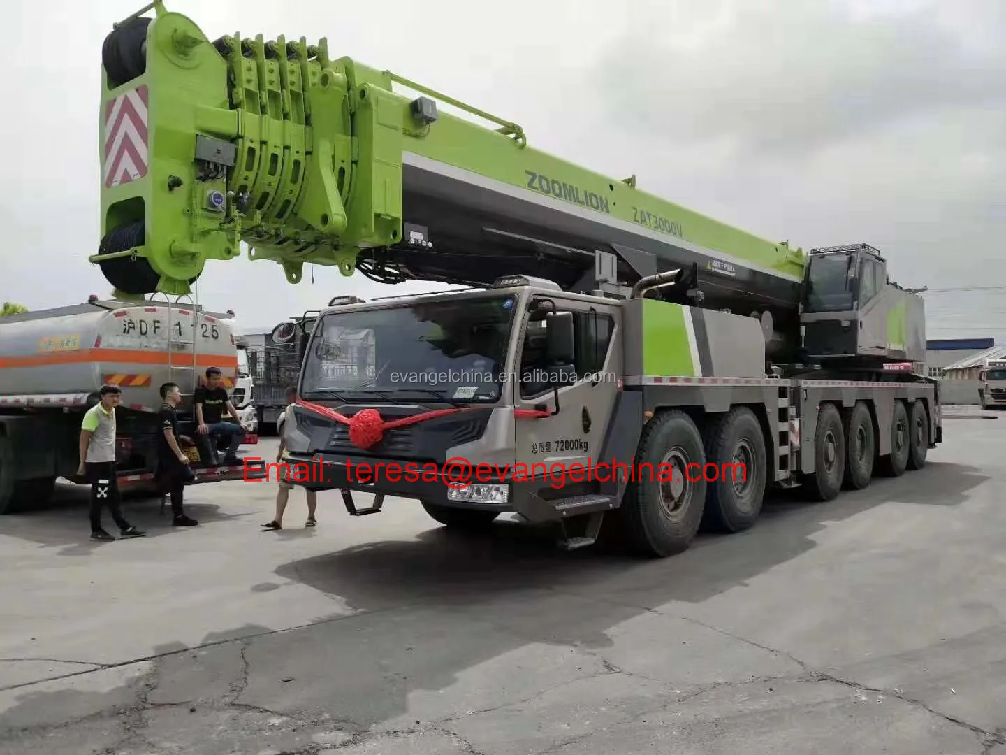 Zoomlion 300 Ton Truck Crane Zat3000 All Terrain Crane Zat3000v863 ...