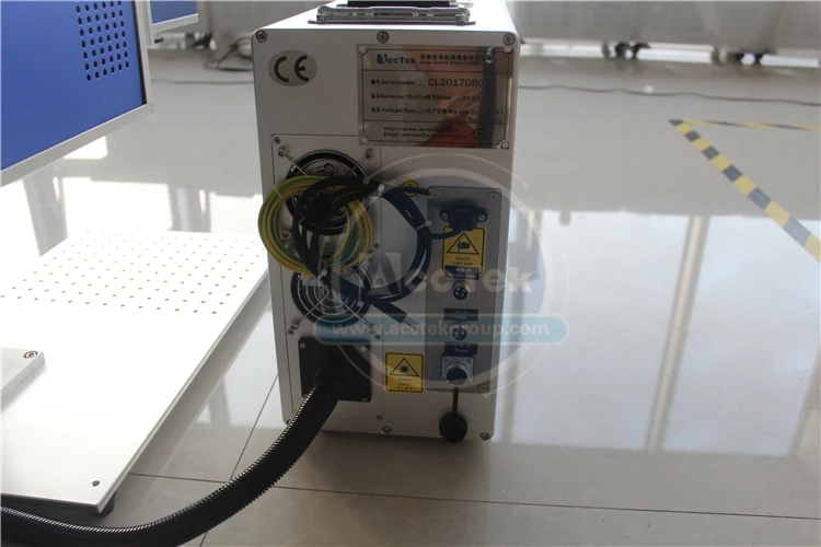 Low cost air cooling wood mdf acrylic stone cnc co2 laser marking machine AK30C