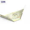 Furniture Hardware White Triangel Bed Corner Reinforcing Bracket