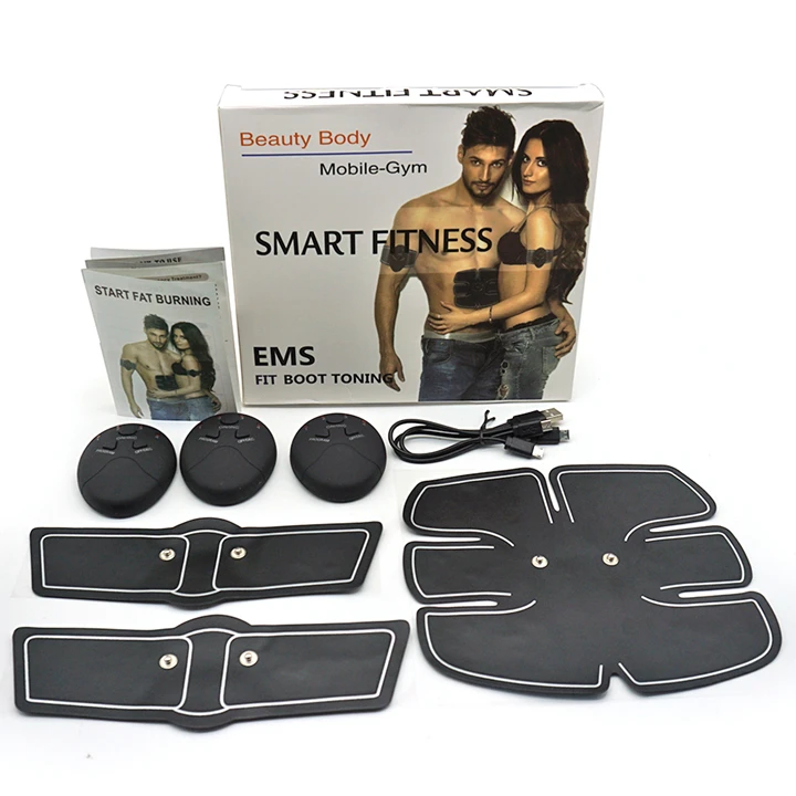 Abdominal Toning Belt Electric Ems Massage Training Device Abs