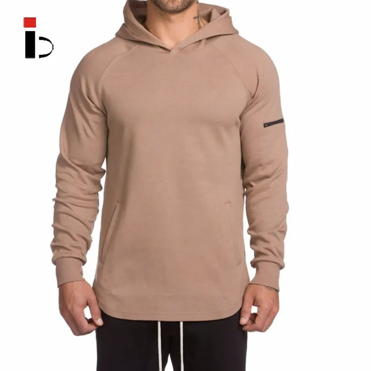 China OEM Custom wholesale mens fitness gym dry fit hoodie