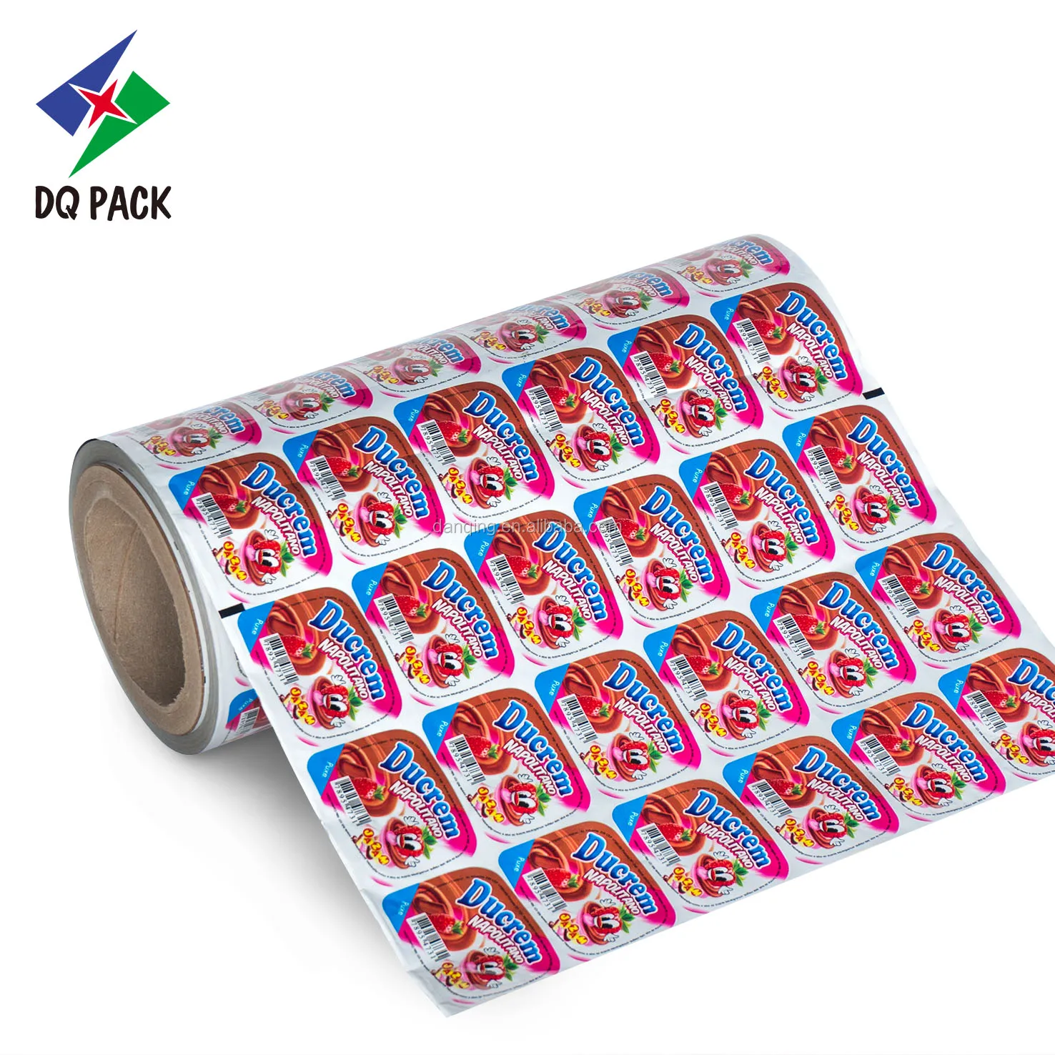 Manufacturer of Flexible Packaging Plastic Packaging Cup Sealing Film Roll Stock