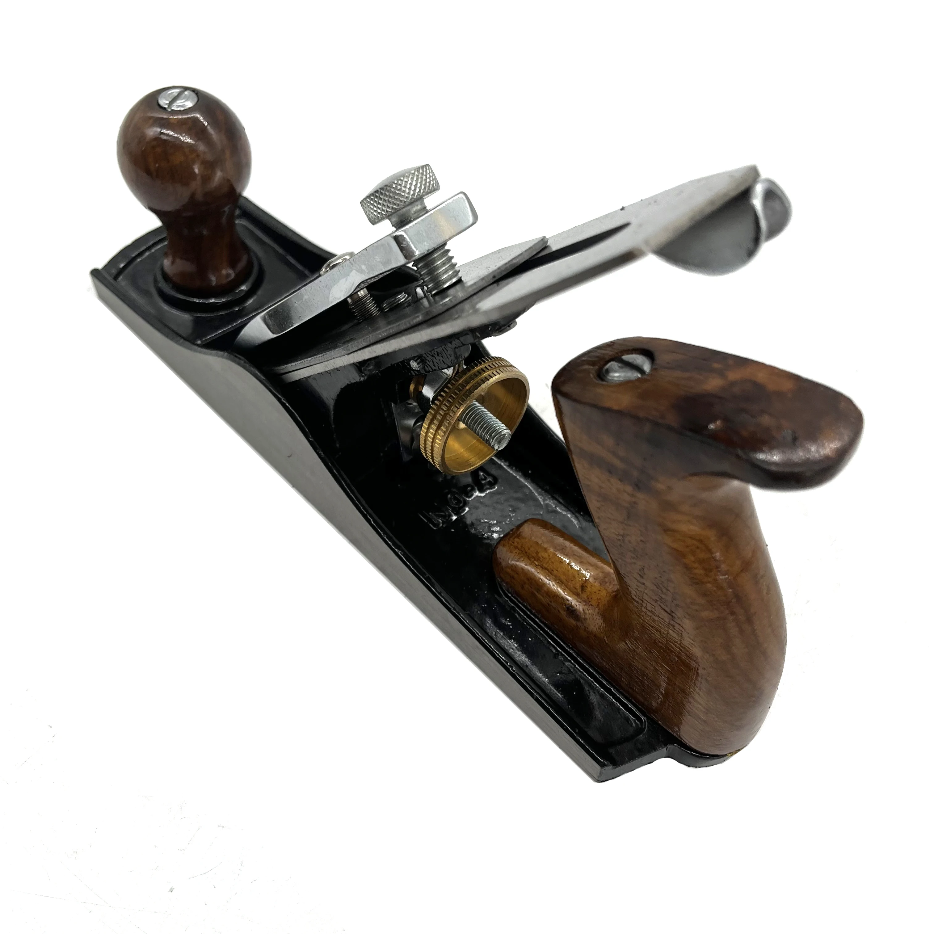 Hardened Steel Adjustable Iron Jack Plane Hand Planer Wood Smooth Plane