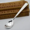 Snowflake silver in lijiang, yunnan silver cutlery sterling silver spoon furnishing articles