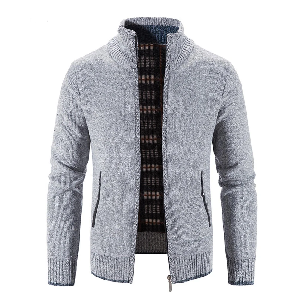 Men's Comfortable Winter Fashion Clothing Wholesale Knitted Jacket High