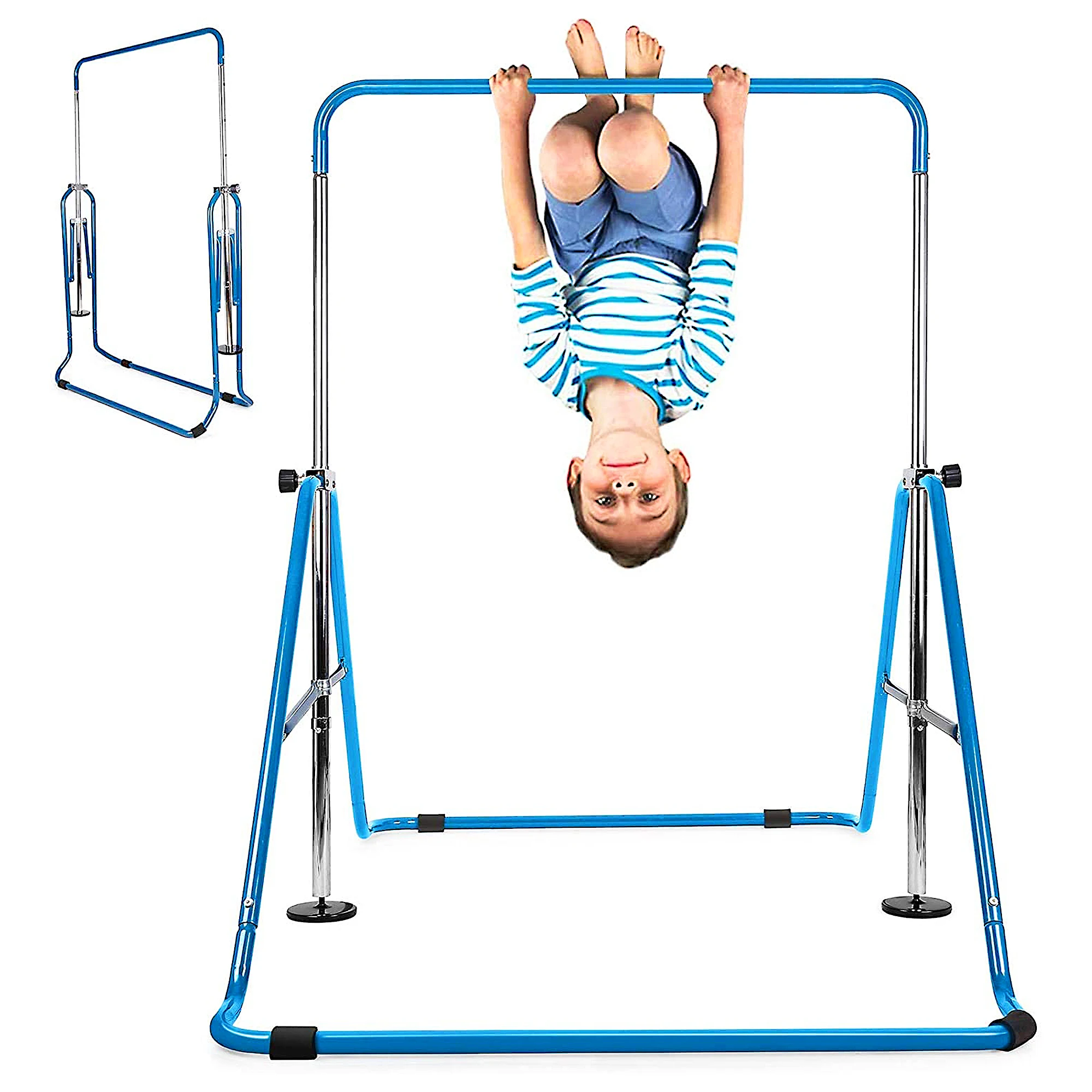 Indoor Adjustable Horizontal Bar Gymnastics Junior Kip Bar Home Kids Gym Training Horizontal