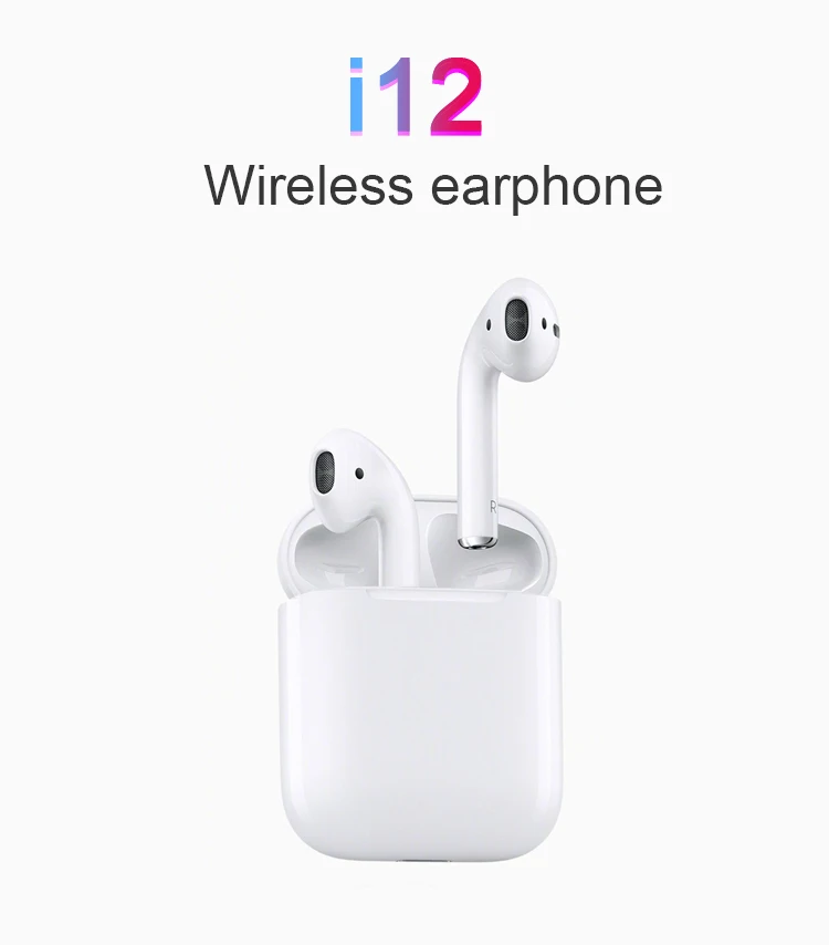 Perfect sound i12 noise cancelling headset touch control earphone for smart phone - ANKUX.COM