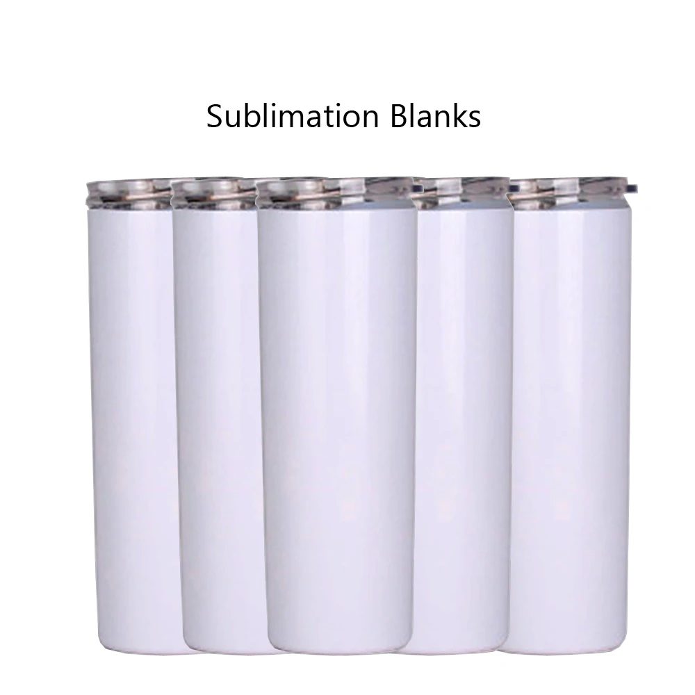

Double Wall Vacuum Insulated Stainless Steel blank water bottle for Sublimation Tumbler cups In Bulk, Customized color