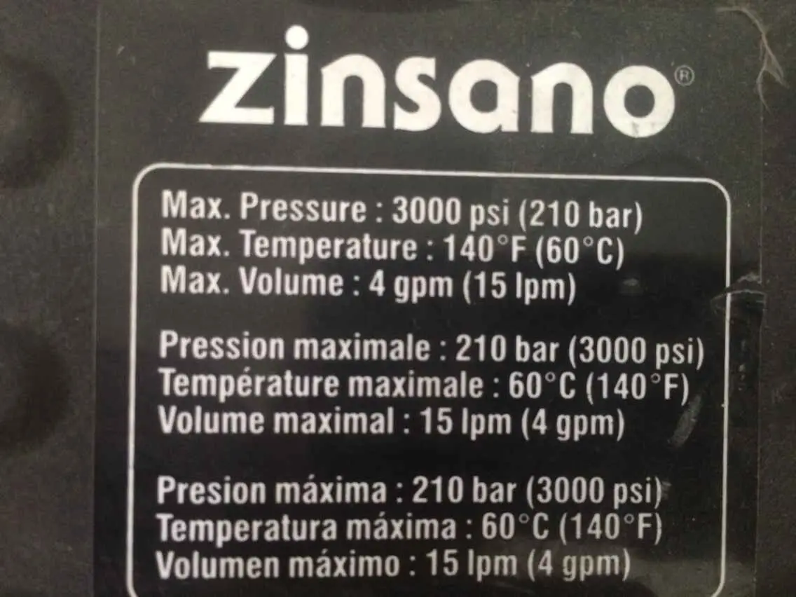 3000 Psi 210 Bar 15 Inch High Pressure Power Washer Rotary Flat Surface