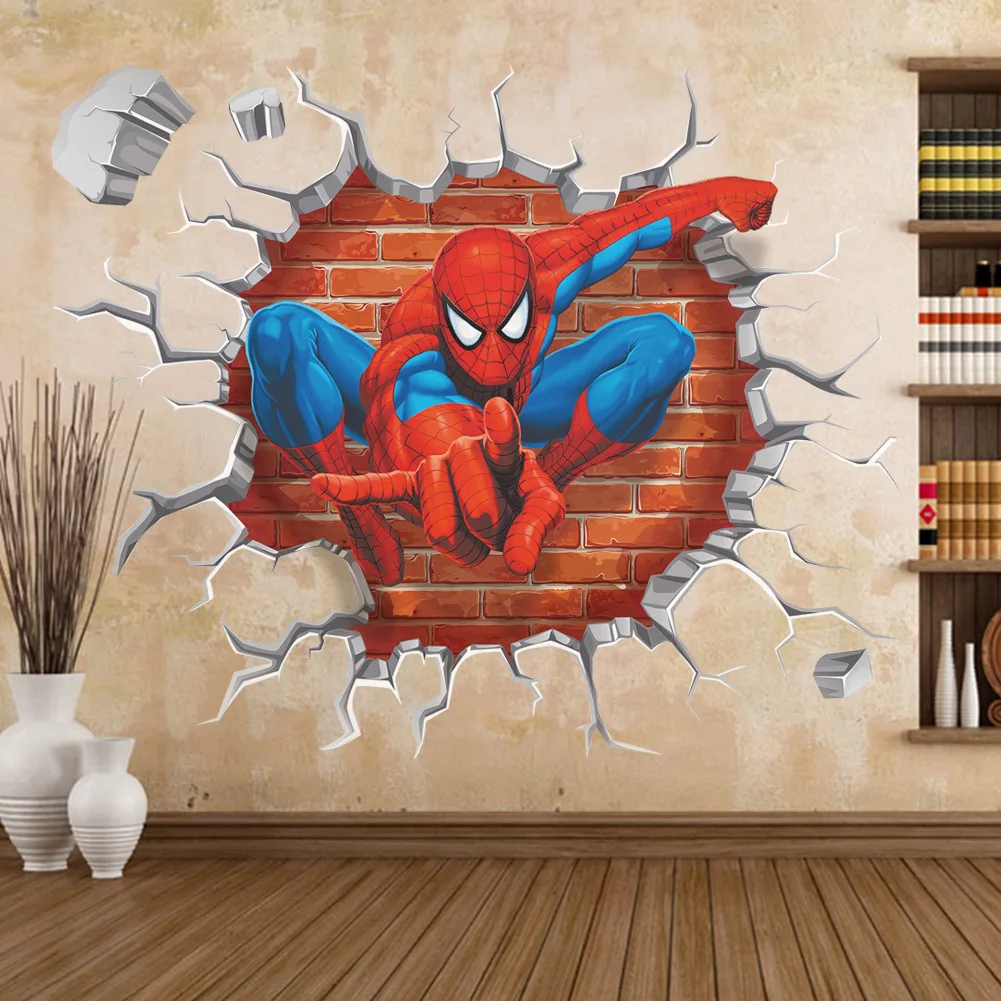 Супергерои на стене