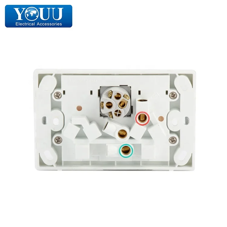 YOUU Ideal 3 Gang 2 Way Electrical Sockets Australian wall switch 3 Gang 2 Way Switch Socket