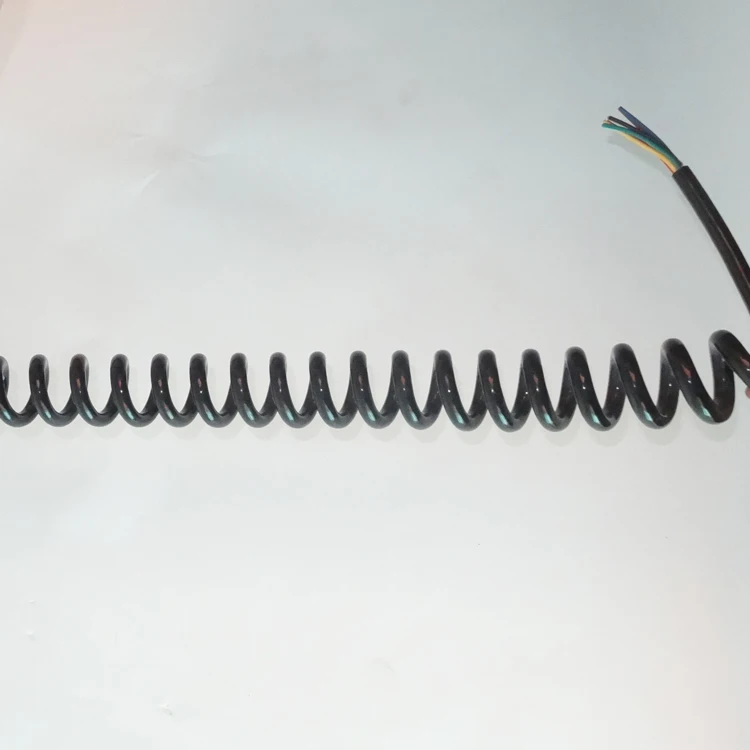 Corrosion Resistant Industrial Power Cord Black 15ft Universal 7 Way