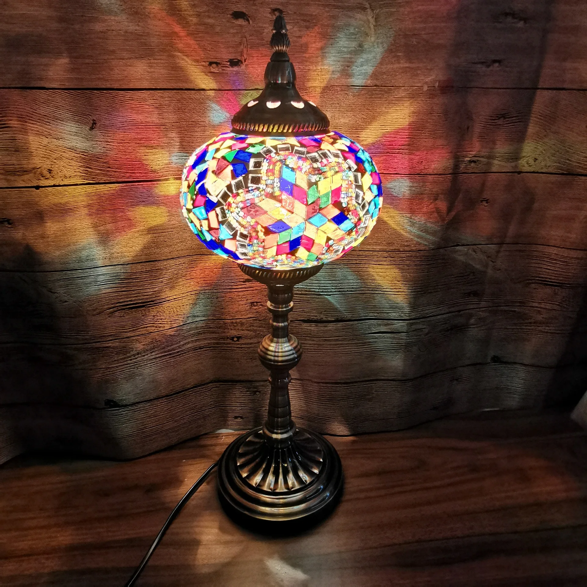 National Style Table Lamp Living Room Bedroom Restaurant Table Lamp