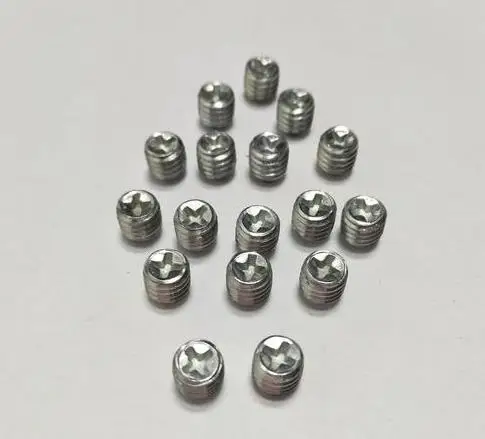 
Stainless Steel 304 Cross Slotted Set Screw With Flat Point , GB/DIN non-standard custom all size set screws 