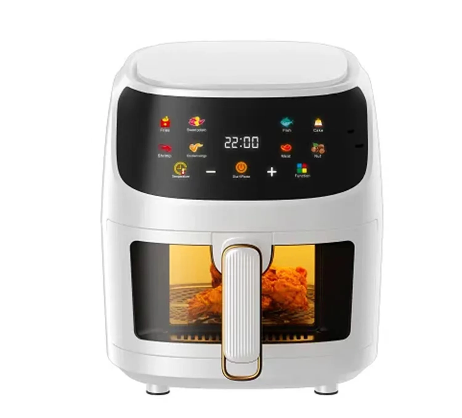 New Digital Air Fryer Electric 6l Visible Fast Cooking Air Fryer Hot