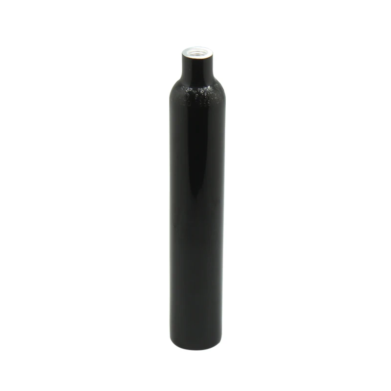 3000PSI 0.38L Aluminum Tank Air Cyclinder Bottle Paintball PCP 5/8"-18UNF Black 