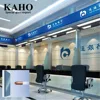 KAHO Safety Bulletproof Armored Glass Window , Bullet Proof Bank Counters Glass Window For Security