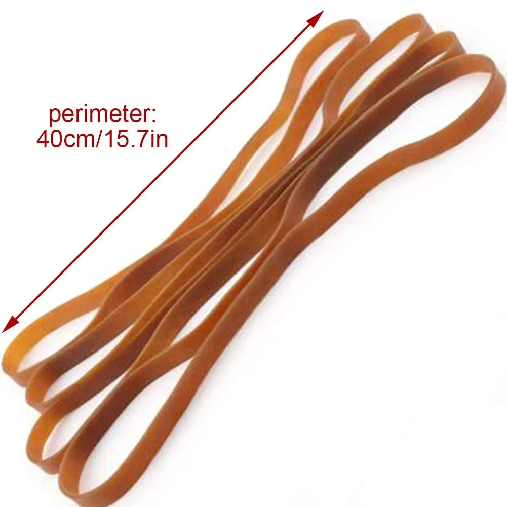 Large Heavy Duty Elastic Black Rubber Bands For Office Home School