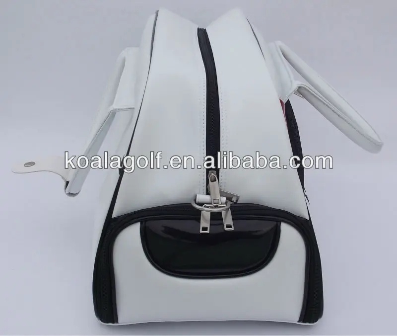 Genuine Leather Golf Bag With Shoe Compartment Buy Genuine Leather