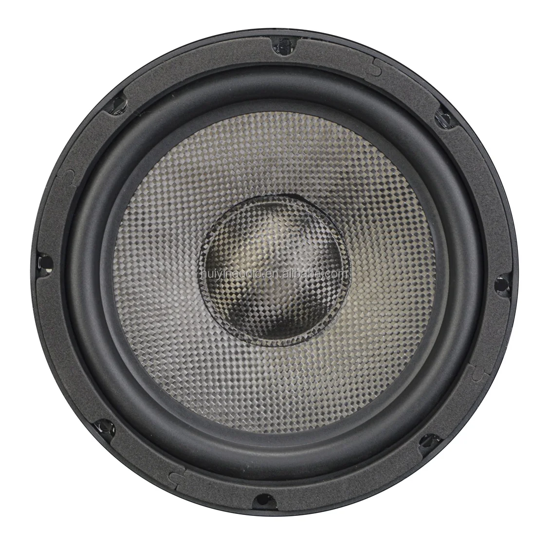 product 850 077t super slim 8 inch car woofer speaker 400w max 2 inch coil neodymium mangent carbon fiber cone slim subwofoer for car-0