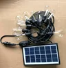 Backyard Solar Led Light String For Garden IP65 Waterproof With E27 E26 Socket Light Outdoor Patio Lighting