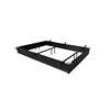 Custom Slatted King Queen Double Size Modern Upholstered metal BedFrame/hospitality bed base