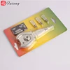 Blister packing filters Metal cigarette accessory tobacco herb smoking pipe