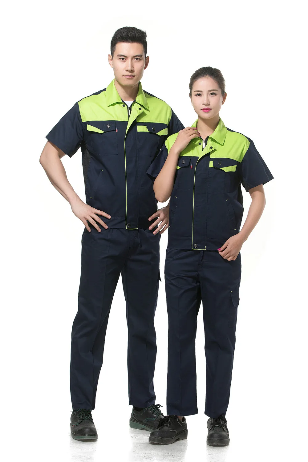Hot Sale Factory Direct Short Sleeve Working Uniform With Logo