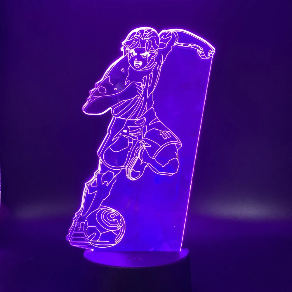football player figure nightlight